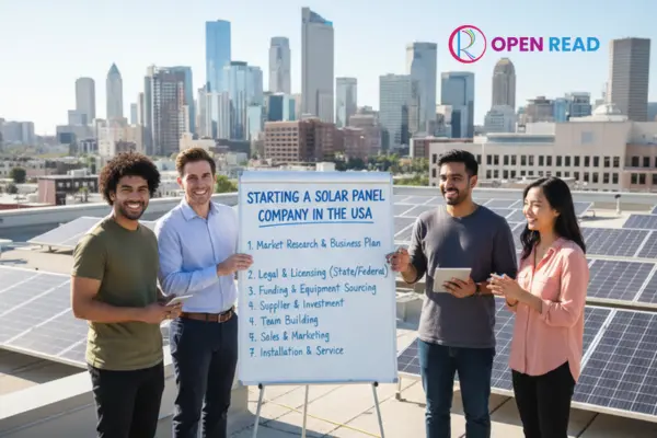 How to Start a Solar Panel Company