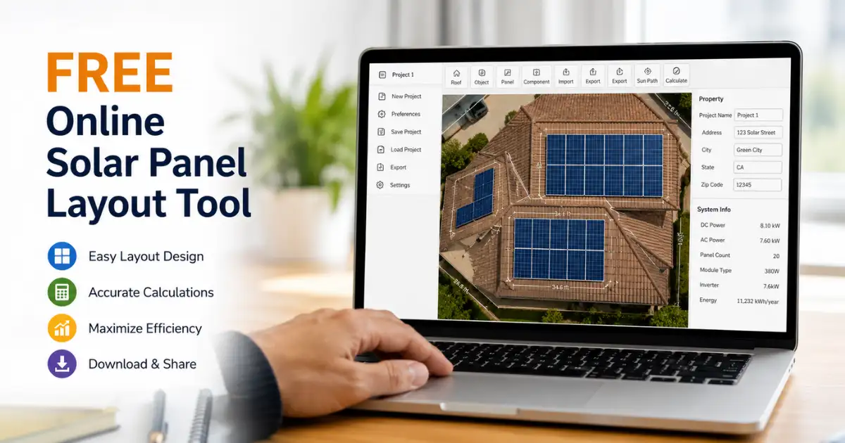 Free Online Solar Panel Layout Tool