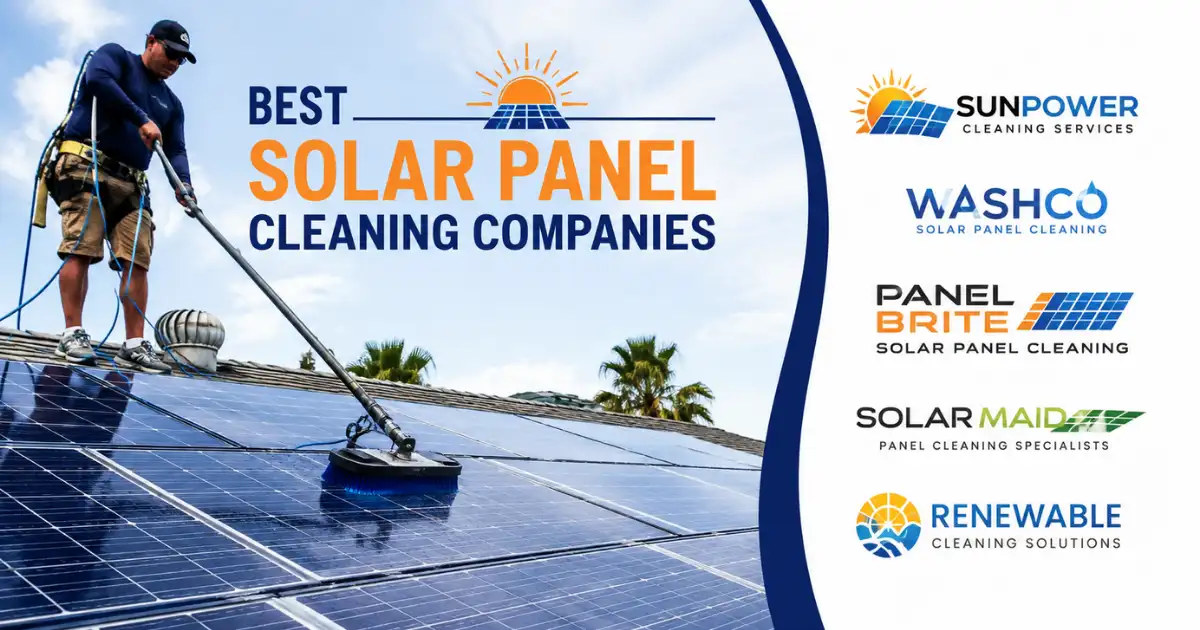 Solar Panel Cleaning Companies in The USA