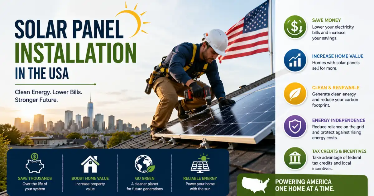 Solar Panel Installation in the USA