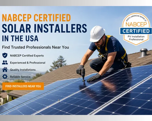 NABCEP Certified Solar Installers in the USA