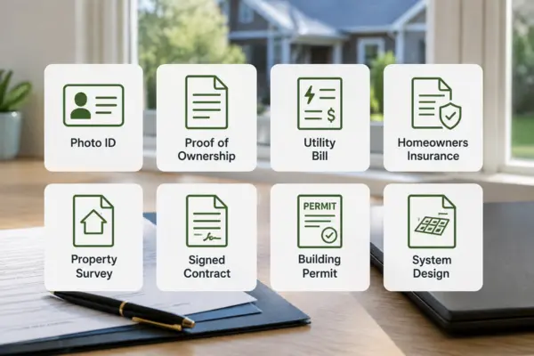 Documents Needed for Solar Installation
