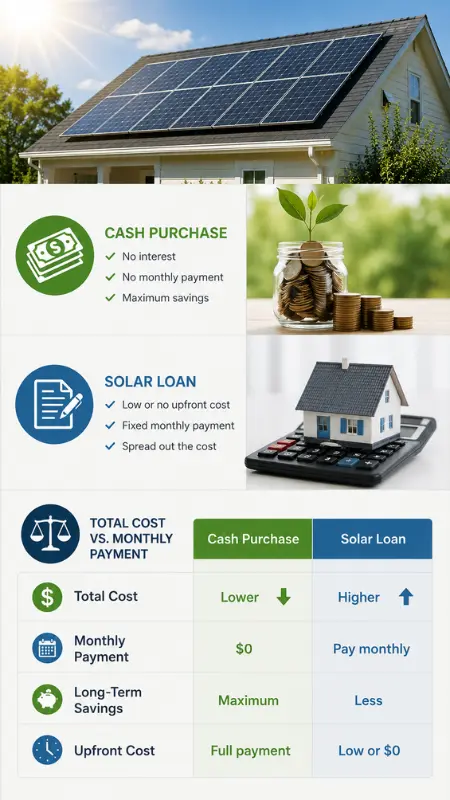 Financing Affects Your Total Solar Cost