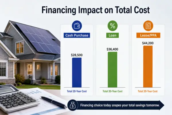 Financing Impact on Cost