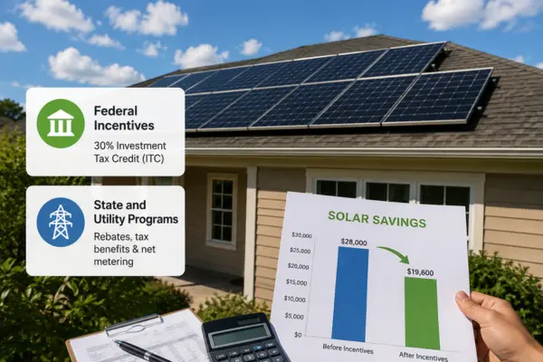 Incentives Affect Your Solar Cost nc