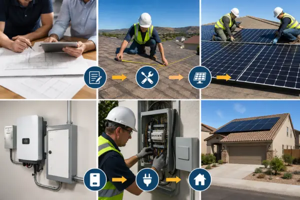Step-by-Step Solar Installation Process in Nevada