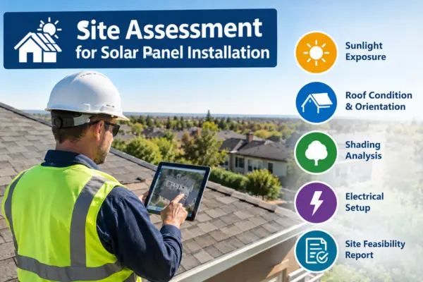 Site Assessment to install solar panel