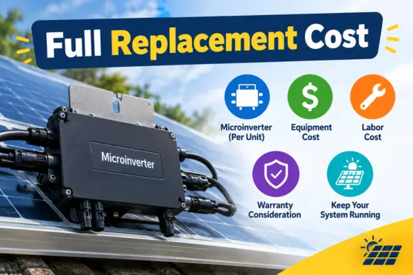 Full Replacement Cost for Microinverters