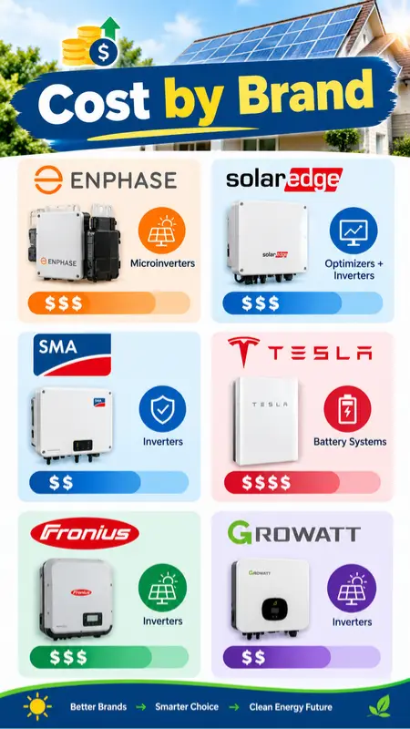 inverter replacement Cost by Brand