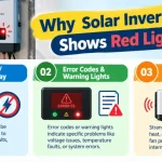 Why Is My Solar Inverter Showing a Red Light? Causes, Fixes